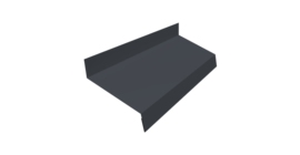 Отлив простой 50 0,45 Drap TR RAL 7024 мокрый асфальт (2м)