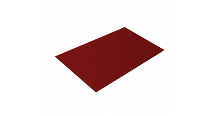 Плоский лист 0,4 PE RAL 3011 коричнево-красный