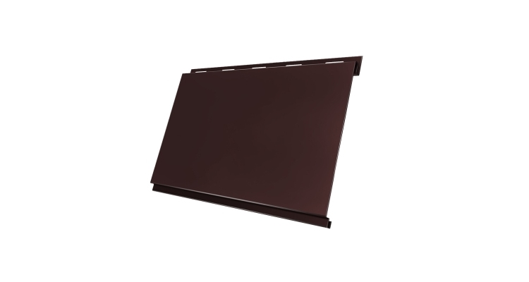 Вертикаль 0,2 GL classic 0.5 PurLite Matt с пленкой RAL 8017 шоколад