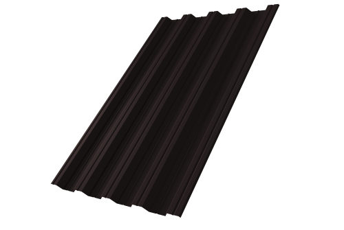 Профнастил НС44 Grand Line 0,5 Drap TX RAL 9005 черный