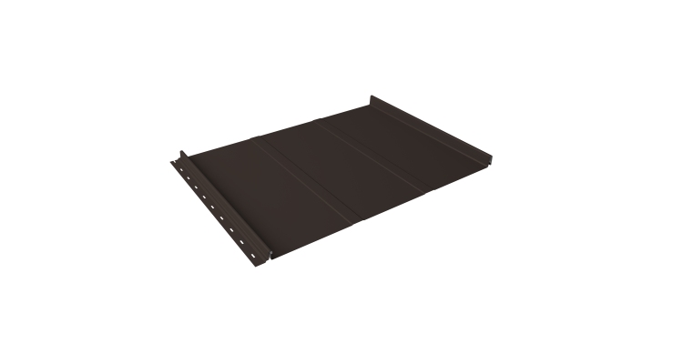 Кликфальц Line Grand Line 0.5 Drap с пленкой на замках RR 32 темно-коричневый