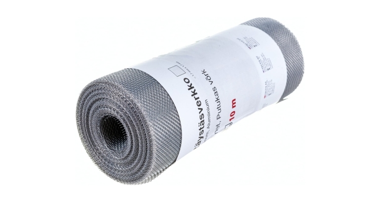 Сетка алюминиевая вентиляционная Tectis от грызунов и насекомых (0.2х10м)