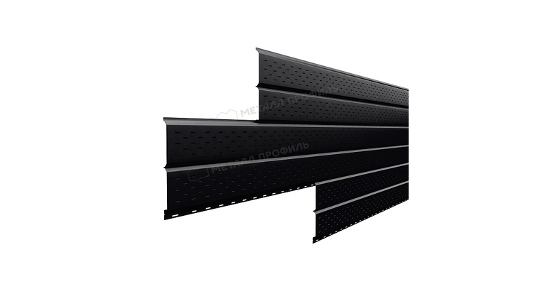 Софит Металл Профиль перфор. Lбрус-XL-14х335 (VikingMP E-20-9005-0.5)