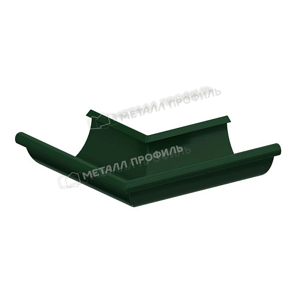 Угол желоба наружный Металл Профиль Foramina PUR D150 RAL 6005