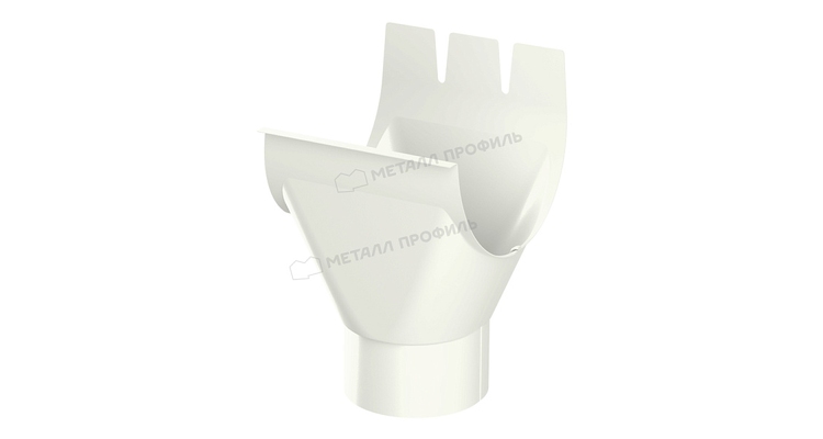 Воронка выпускная Металл Профиль Foramina PUR D150/100 RAL 9010