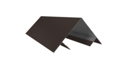 Планка угла внешнего составная верхняя 0,45 Drap ST RR 32 темно-коричневый (2м)