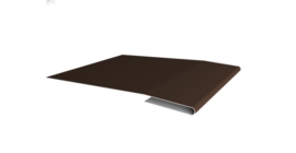 Планка начальная 0,5 Drap RAL 8017 шоколад (3м)