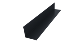 Угол внутренний 50х50 0,5 Satin Matt RAL 7024 мокрый асфальт (3м)