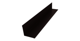 Угол внутренний 50х50 0,5 Drap RAL 9005 черный (2м)