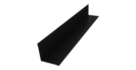 Угол внутренний 30х30 0,45 Drap RAL 9005 черный (3м)