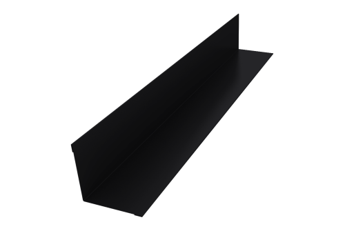 Угол внутренний 30х30 0,45 Drap TX RAL 9005 черный (2м)