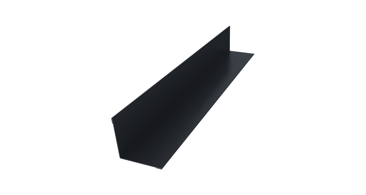 Угол внутренний 30х30 0,5 Satin Matt RAL 7024 мокрый асфальт (3м)