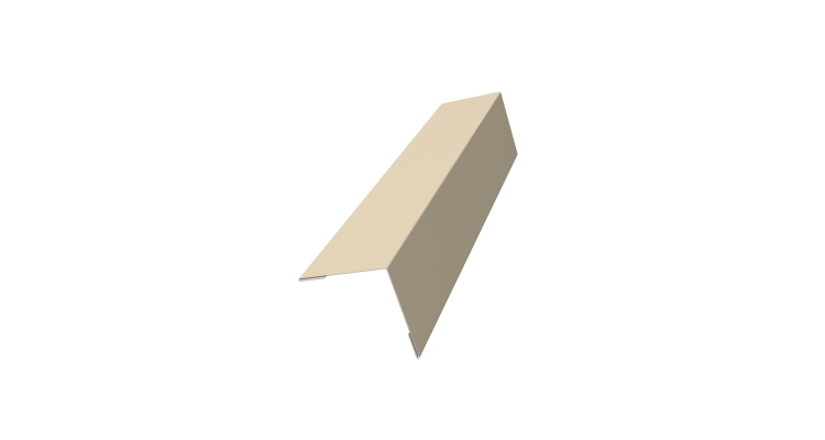 Угол внешний 50х50 0,45 Drap TX RAL 1015 светлая слоновая кость (2м)