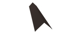 Угол внешний 110х110 0,5 Satin с пленкой RR 32 темно-коричневый (2м)