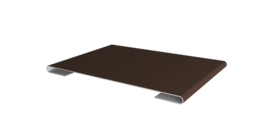 Планка стыковочная 0,45 Drap ST RAL 8017 шоколад (3м)