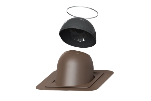 Элемент проходной Vilpe Piippu №2 (280-380) коричневый