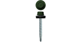 Саморез кровельный Daxmer 4,8х29 RAL 6002 (250) сверло №1