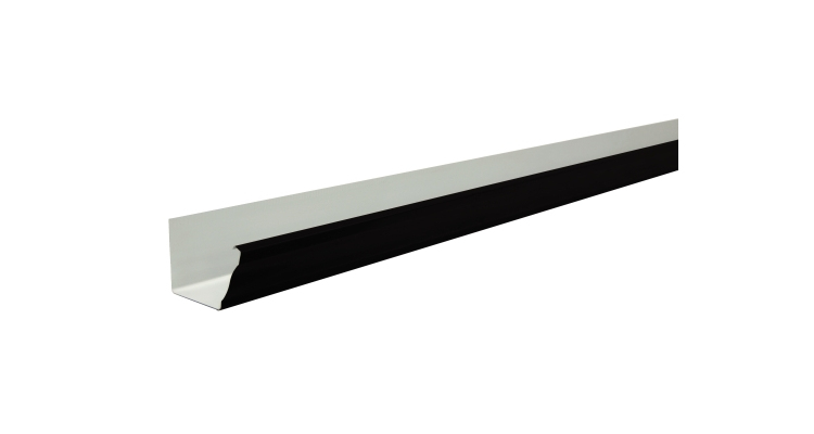 Желоб прямоугольный Vortex Matt 127мм 3м RAL 9005